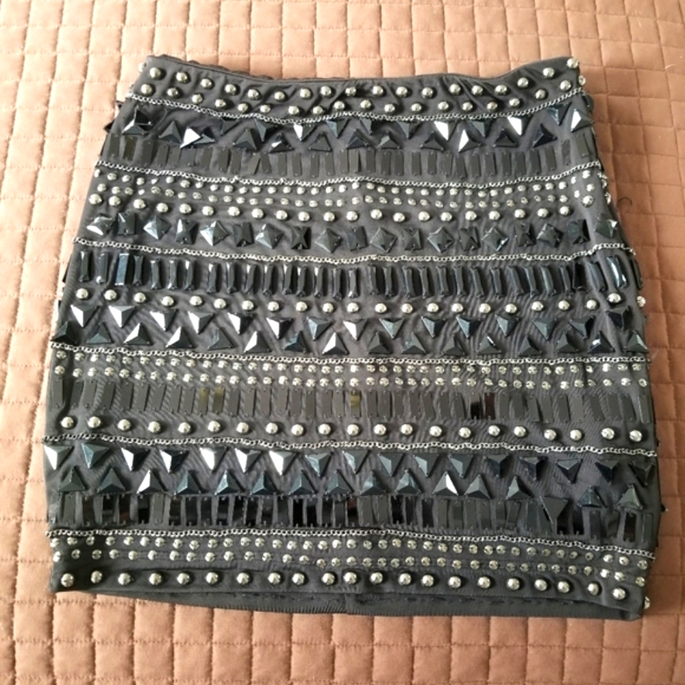 Bebe Beaded Skirt